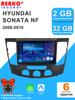REAKOSOUND Car Video Player for Hyundai Sonata NF 2008-2010 GPS Navigation Built-in Dsp Carplay Autoradio Android Head Unit