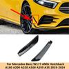Front Side Bumper Air Vent Cover Trim Canard Sticker For Mercedes For Benz A-Class W177 A160 A180 A200 A250 A35 2019-2021