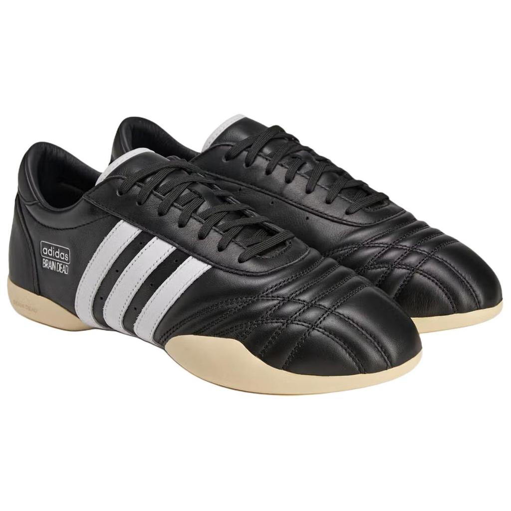 Brain Dead x adidas Taekwondo Черные Теплый Ванильный Унисекс Кроссовки Белые JQ9303