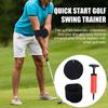 Smart Ball Учебное пособие для гольфа Smart Ball Воздушный насос Набор повязок на руку Оборудование для обучения осанке Тренажер для гольфа