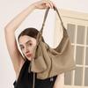 Genuine Leather Single-shoulder Bag Large Capacity Commuter Tote Bag High-end and Fashionable Underarm Bag