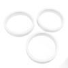 3PCS Pool Cleaner Tire C10 Pool Cleaner Rubber Tire Replacement for 180 280 360 380 White