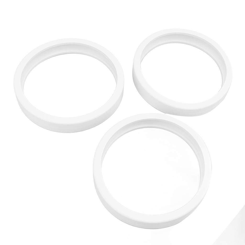 3PCS Pool Cleaner Tire C10 Pool Cleaner Rubber Tire Replacement for 180 280 360 380 White