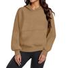 Women's Hoodies Fashion Oversized Hooded Fleece Sweatshirt Casual Long Sleeve Pullover Winter Clothing