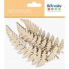 Wooden Shapes To Decorate - Botanica - Ferns - 10 Cm - 3 Pcs