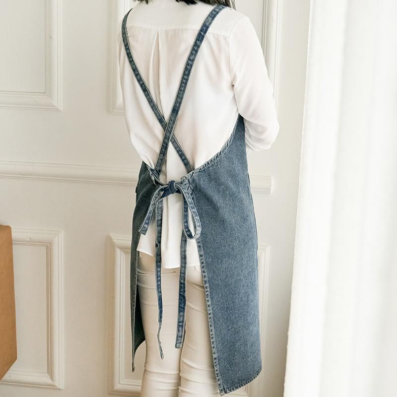 Thickened Canvas Apron, Horticultural Waterproof, Foreign Trade Coffee And Hair Salon Work Apron