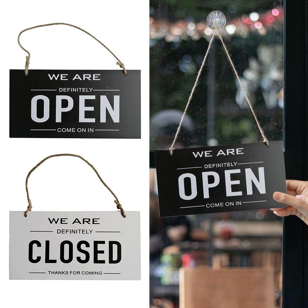 Double Sided Hotel Bulletin Board Reminder Signs Door Hanger Door Sign  Fitting Room