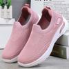 Shoes Women's Summer New Casual Breathable Socks Shoes Soft-soled Mother Shoes Sports Foreign Trade One-pedal Women's Shoes