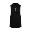 Project Rock Series SS25 Brand Logo Loose Fit Sleeveless Hoodie Men Tops Black 1389987-001