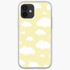 Pattern White Clouds Phone Case For IPhone 14 13 12 11 XS X 8 7 6 Plus Mini Pro Max SE 2022 Soft Transparent Phone Cover