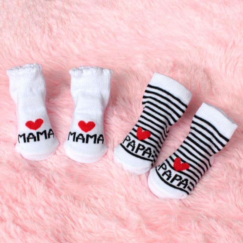 1pair Baby Socken Girls Boys Baby Soft Socks For Newborn Stripe Baby Socks Warm