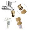 Copper Multi-function Faucet Adapters Water Pipe Fittings for Washing Machines Car Wash Gardens Water Pipe Adapter