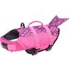 Shark Dog Life Jacket Enhanced Buoyancy Small Dogs Swimming Clothes Safety Vest with Handle for Medium Large Dogs Surfing