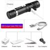 Mini LED Flashlight Charging Outdoor Telescopic Zoom Multifunctional Portable Hunting Fishing Torch Maintenance Work Light