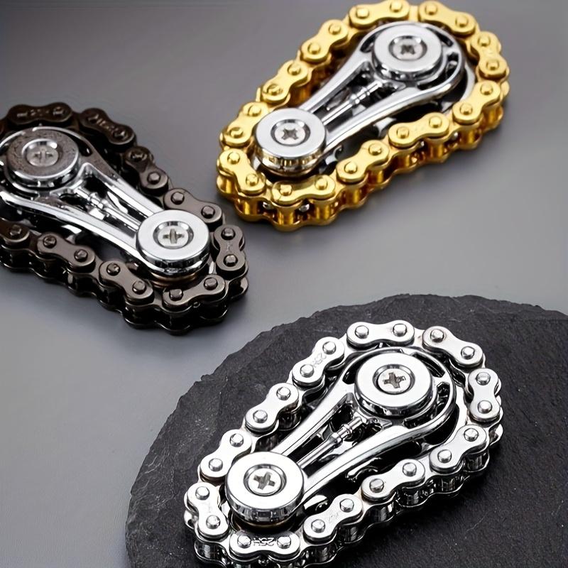 Sprockets Flywheel Fingertip Gyro Fidget Spinner Antistress Anxiety Metal Bike Chains EDC Spinner Fidget Toys For Adult Kid 2025
