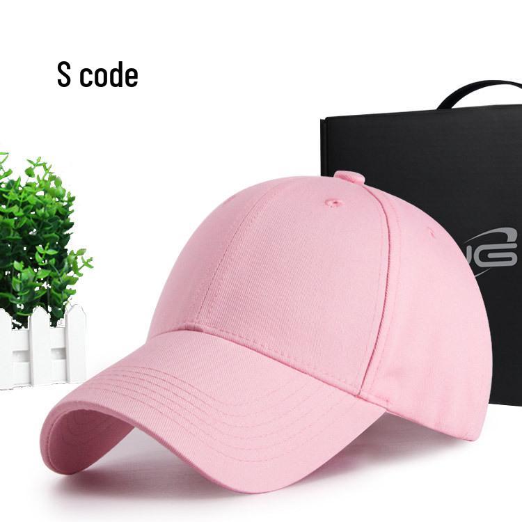 Solid Color Casual Golf Cap - Korean Style Sun Protection Baseball Hat for Men & Women