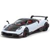 1/24 Pagani Huayra BC Supercar Alloy Die Cast Toy Car Model Sound and Light Pull Back Children's Toy Collectibles Birthday Gift