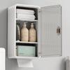 Punch-Free Wall-Mounted Tissue Box Transparent High-Value Rack High-End Storage Box Simple Large Paper Box