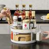 High-capacity Integrated Multi Grid Rotating Seasoning Vinegar Bottle Rack Seasoning Storage Table Top Kitchen Seasoning