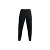 Woven Series Logo Elastic Waist Fitted Sports Pants Men Bottoms Black 1366435-001