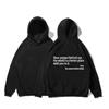Dear Person Behind Me Hoodie The Person In Front of You Long Sleeve Hoodie Casual Unisex