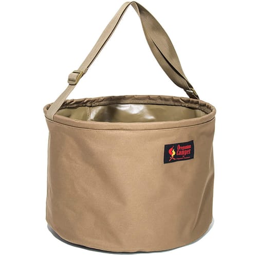 Oregonian Camper Tiny Camping Bucket, Wolf Brown (OCB2034WB)