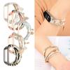 Replacement Strap for Xiaomi Mi Band 8 7 6 5 4 Watch Belt Jewelry Beads Bracelet for MIband Women Pendant Link Wristband