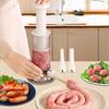 Наполнитель для колбасного фарша Горизонтальный набор для приготовления колбас Домашний кухонный инструмент для приготовления мяса и колбас Наполнитель для колбас