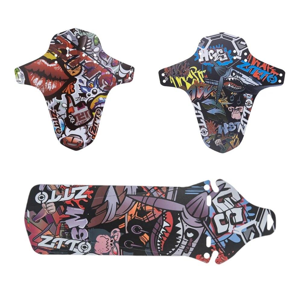 MTB Bike Seat Removable Saddle Mud Guard Ass Fender Rear Cushion MTB Mudguard Easily Installation Removal Bicycle Parts