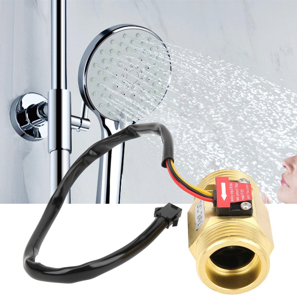 DC24V Hall Flowmeter G1in Water Flow Sensor Flow Switch Turbine Flowmeter Water Flow Monitoring