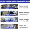 Headlight Polishing Agent Scratch Remover Car Repair Headlight Renewal Polish Liquid Headlight Restoration Kit Auto Accessories