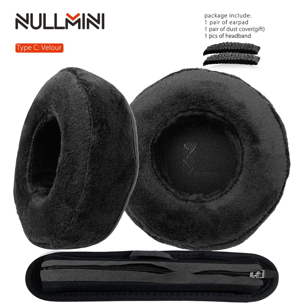 NullMini Replacement Earpads for Bluedio T5 T4 T4S Headphones Ear Cushion Earmuffs Cooling Gel Sleeve Headband