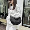 Women's Trendy Nylon Dumpling Bag - Large Capacity Shoulder/Crossbody for Autumn/Winter 2025