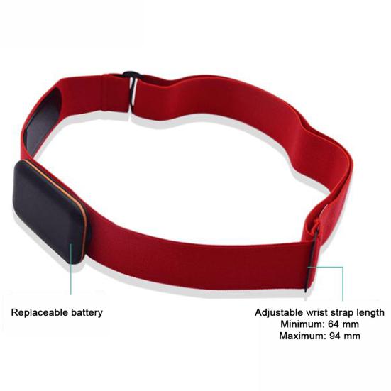 Fitness Sensor Long Battery Life Tear Resistant Soft Chest Strap Heart Rate Monitor Health