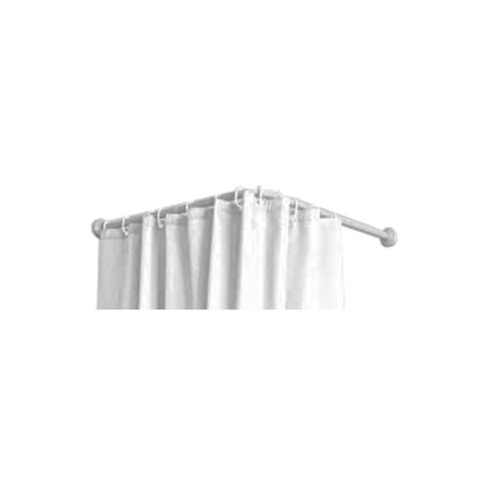 Barre Blanche Pour Rideau - GENERIQUE - 80x80cm - Facile À Installer - Compatible Avec Tous Les Types De Rideaux