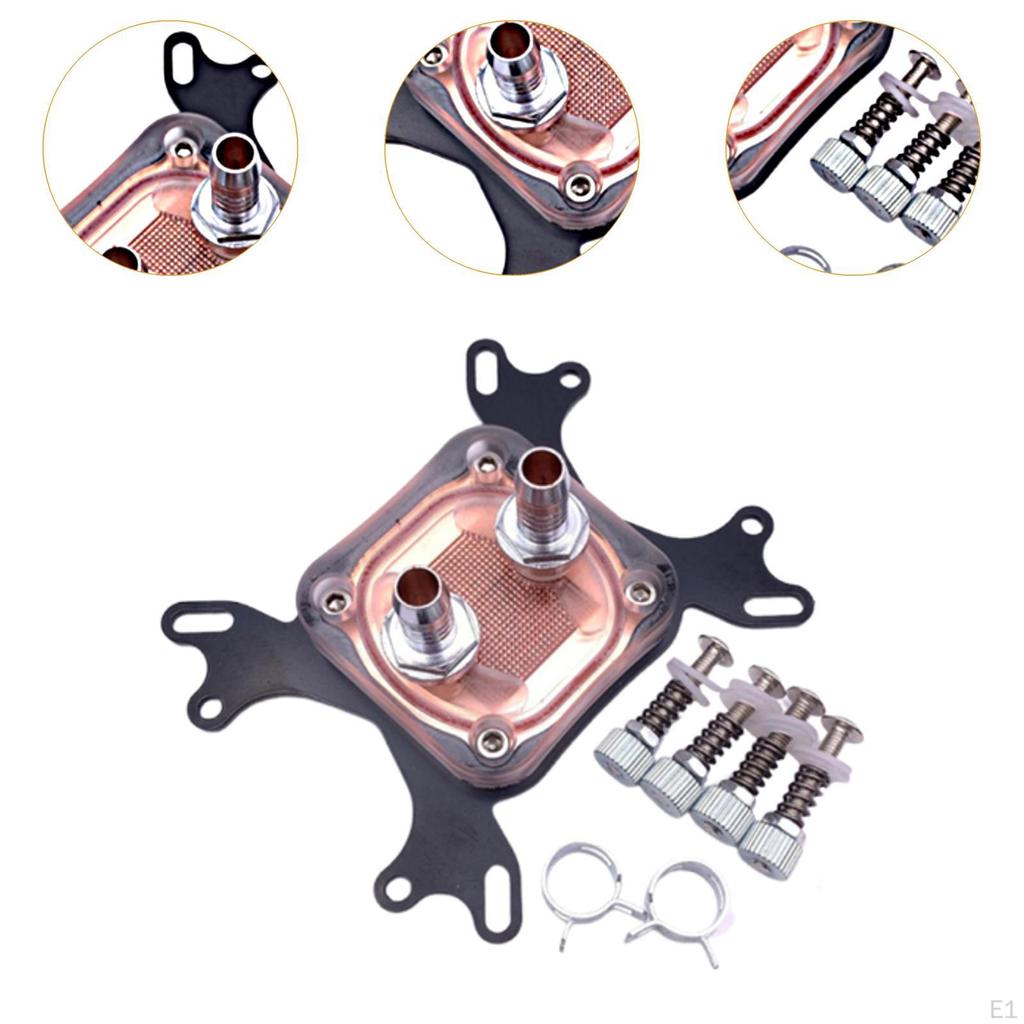 CPU Water Cooling Block Inner Channel Cooler for Computer Cool Int