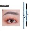 Double Head Eyebrow Pencil Small Triangle Slim Long-lasting Waterproof and Sweat Proof Natural Three-dimensional Color Student Makeup Beauty Products