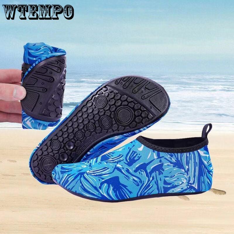 Beach Shoes Women's Men's Diving Shoes Snorkeling Socks Wading Swimming Anti-Slip Soft Bottom Quick Dry Yoga Trail Shoes Socks