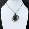 Turritella Agate Pendant Copper Wire Wrapped Pendant Gemstone Pendant Handmade Copper Jewelry Wedding Gift Wrapped Jewelry Designer Pendant