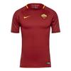 Roma Home Totti Retirement Commemorative Short Sleeve Football Shirt 17-18 Men Tops Burgundy 847284-613