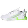 NMD R1 V2 White Signal Green Unisex Sneakers Footwear-White GX4985