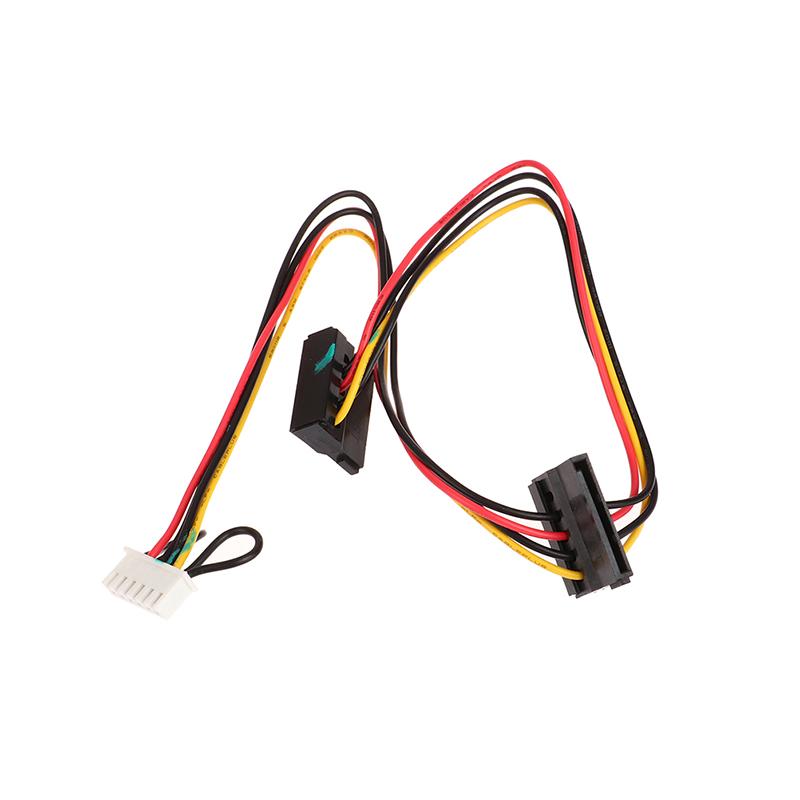 6Pin To 2-Port Hdd Sata Power Socket Cable Conector For Acer Computer Mainboard