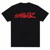 Music Band Gorillazs Punk Rock Print T Shirt 90s Casual Fashion Short Sleeve Plus Size T Shirt Unisex