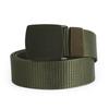 Military-Style Unisex Tactical Canvas Belt - Outdoor Nylon Braided Accessory