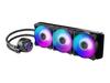 MSI MAG Core Liquid 360R V2 Simple Water Cooling CPU Cooler Compatible with LGA1700 FN1669 Black