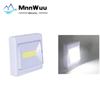 Led Super Bright COB Switch Night Light Battery Operated LED Wall Lamp Wireless Closet Under Cabinet Lights For Kitchen Room Stairs