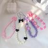 Mobile Phone Lanyard Cellphone Strap Phone Chain Pendant Candy Phone Case Rope Jewelry Keychain for Samsung Huawei iPhone Xiaomi
