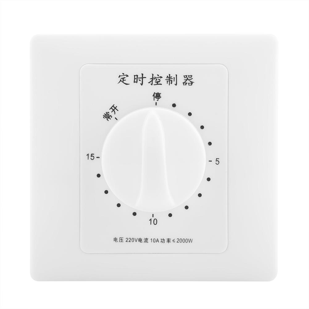 220V Water Pump Timer Mechanical Countdown Indoor Intelligent Time Switch Control
