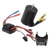 Waterproof 3650 3600KV Brushless Motor 60A Brushless ESC Heatsink Set for 18 110 RC Car