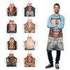 Funny Sleeveless Apron for Men Creative Cooking Apron with Adjustable Waist